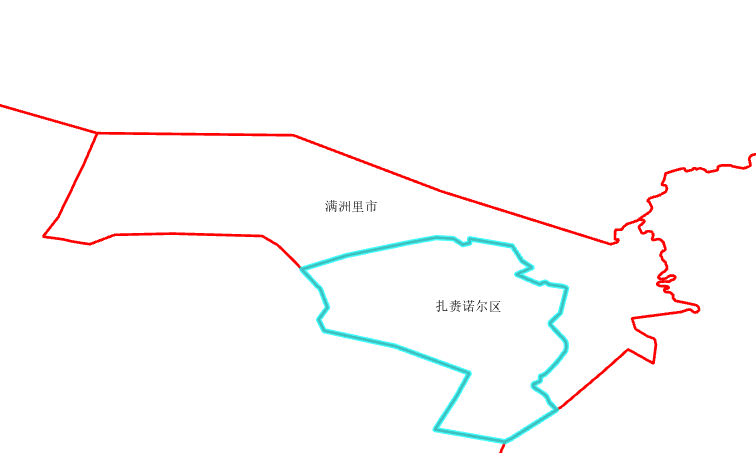 2013年满里州划分区域